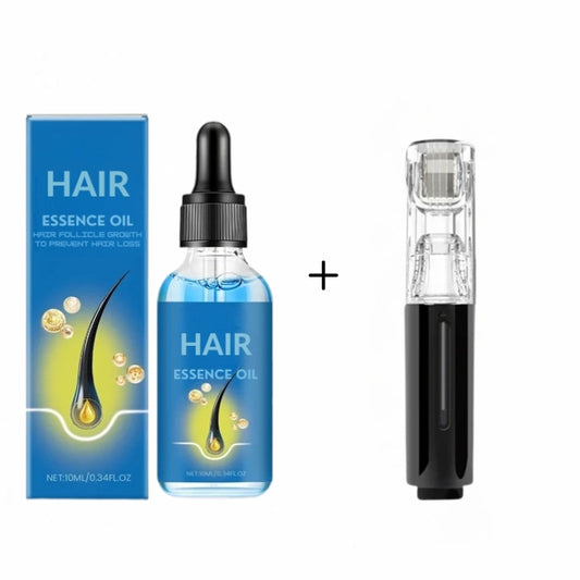 Buy Two Hair Essence Growth Oils get 1 Free Roller